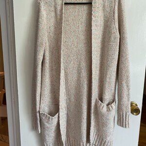HOLLISTER Open Front Pockets Cardigan Sweater - Size Medium